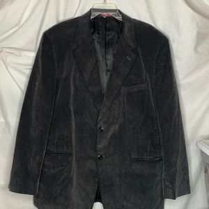 Covington black/gray corduroy blazer 48L jacket